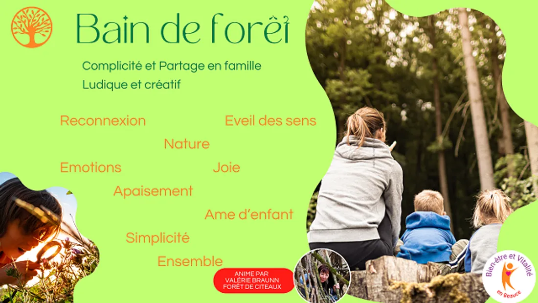 AUTAINVILLE (41) - Bain de Forêt en famille