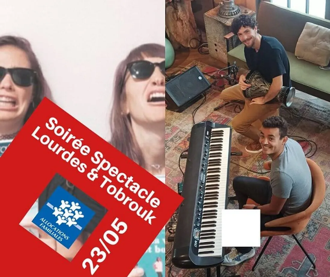 SAINT-LAURENT-LA-GÂTINE – Soirée spectacle : Lourde / Tobrouk