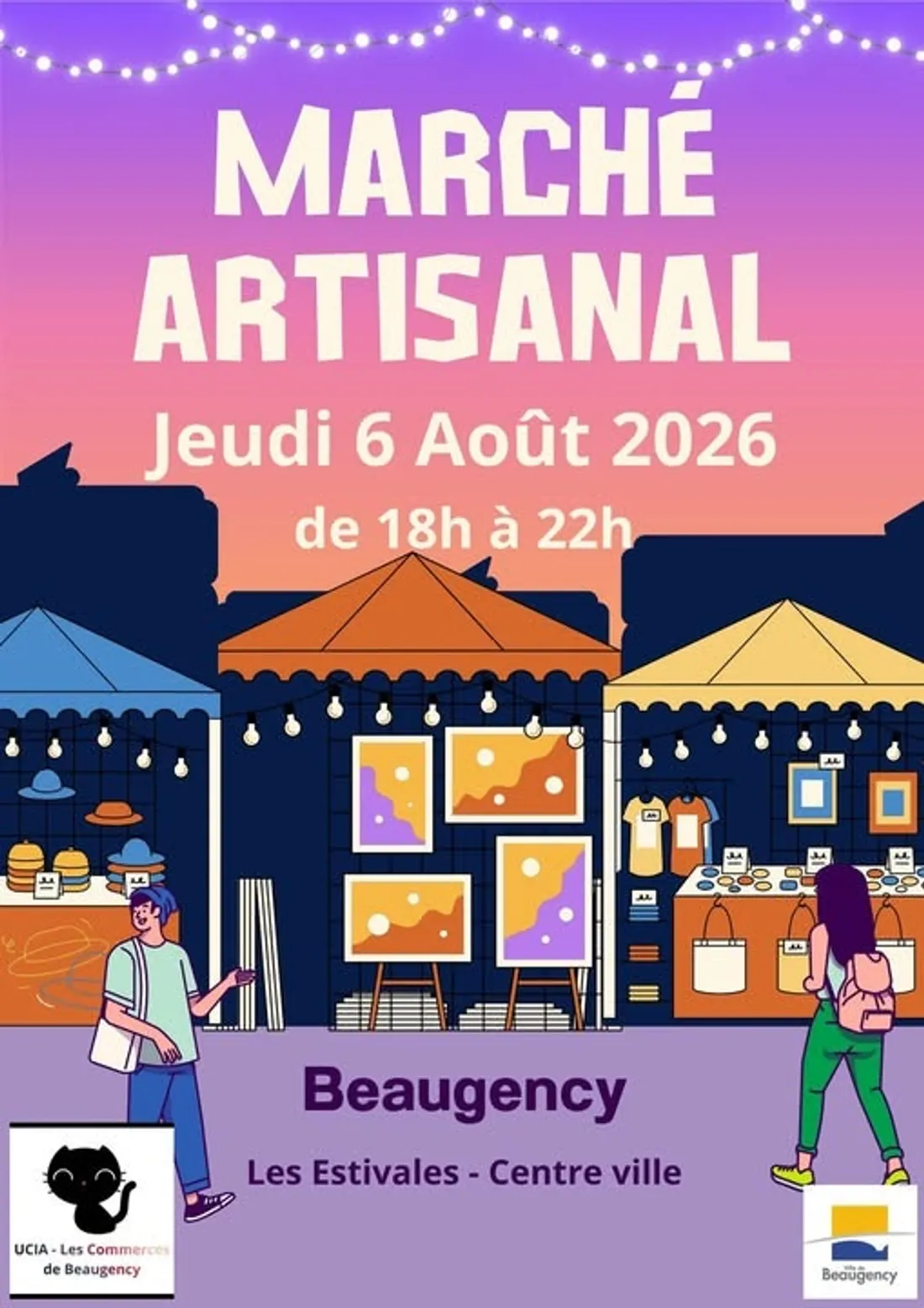 BEAUGENCY (45) - Marché artisanal