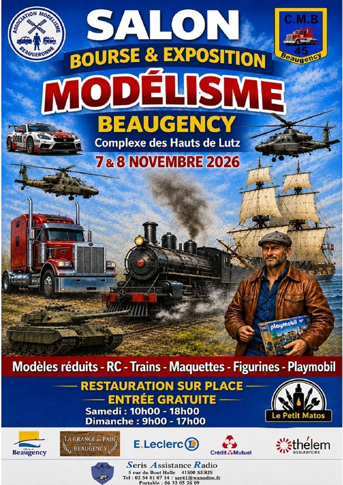 BEAUGENCY (45) - Salon modélisme