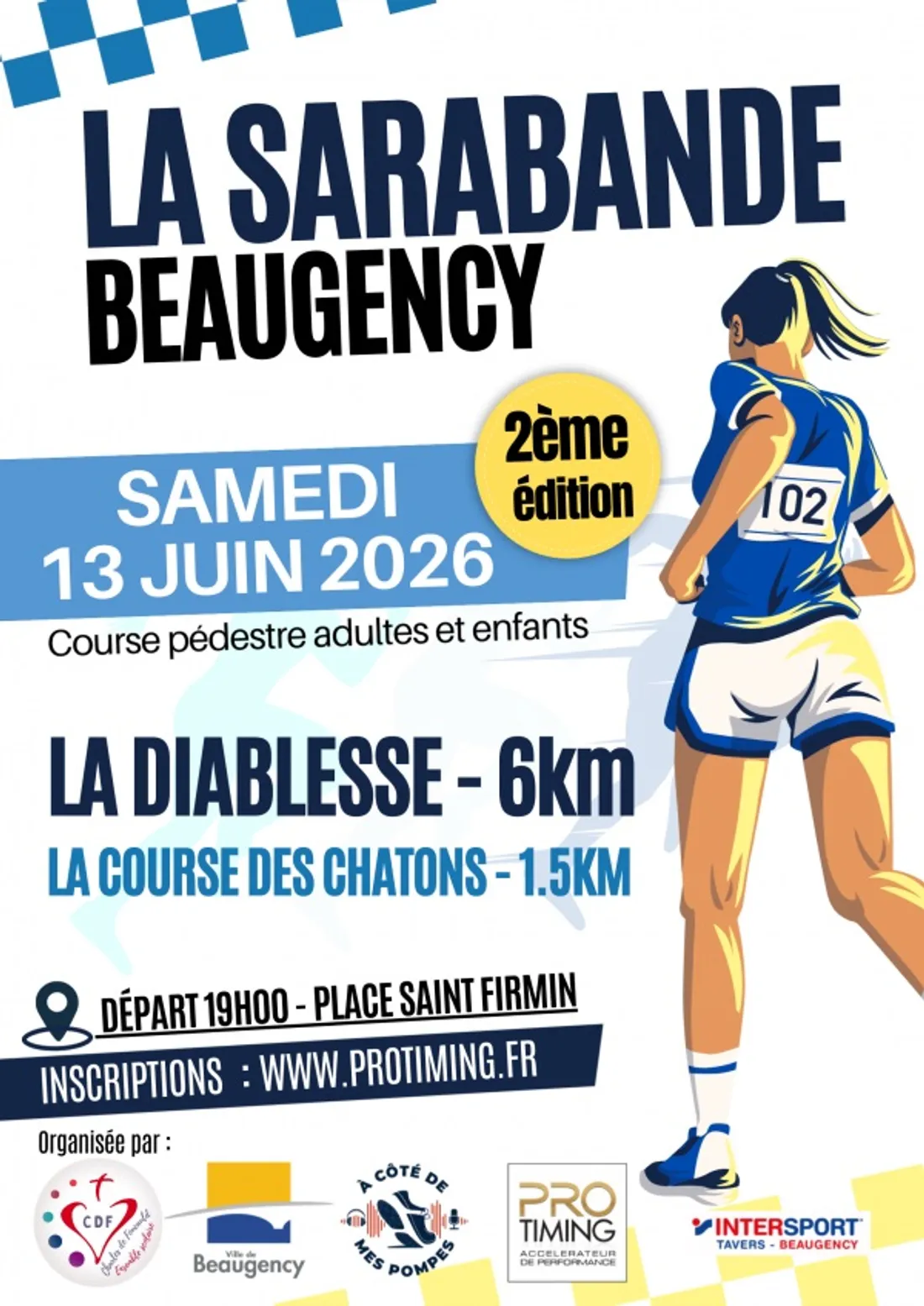 BEAUGENCY (45) - Course pédestre : La Sarabande