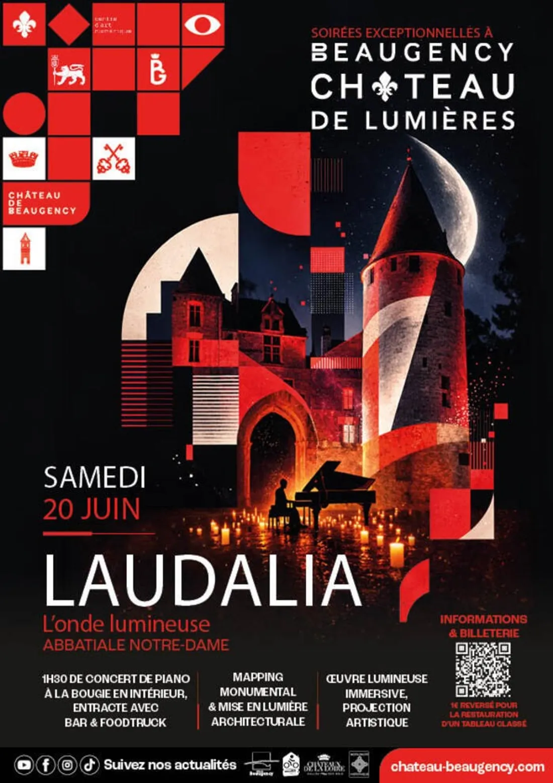 BEAUGENCY (45) - Concert : Laudalia – L’onde lumineuse