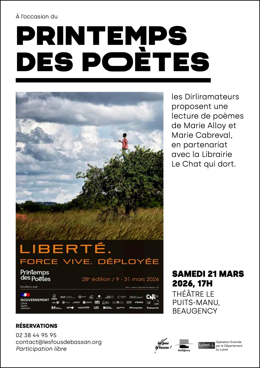 BEAUGENCY (45) - Printemps des poètes