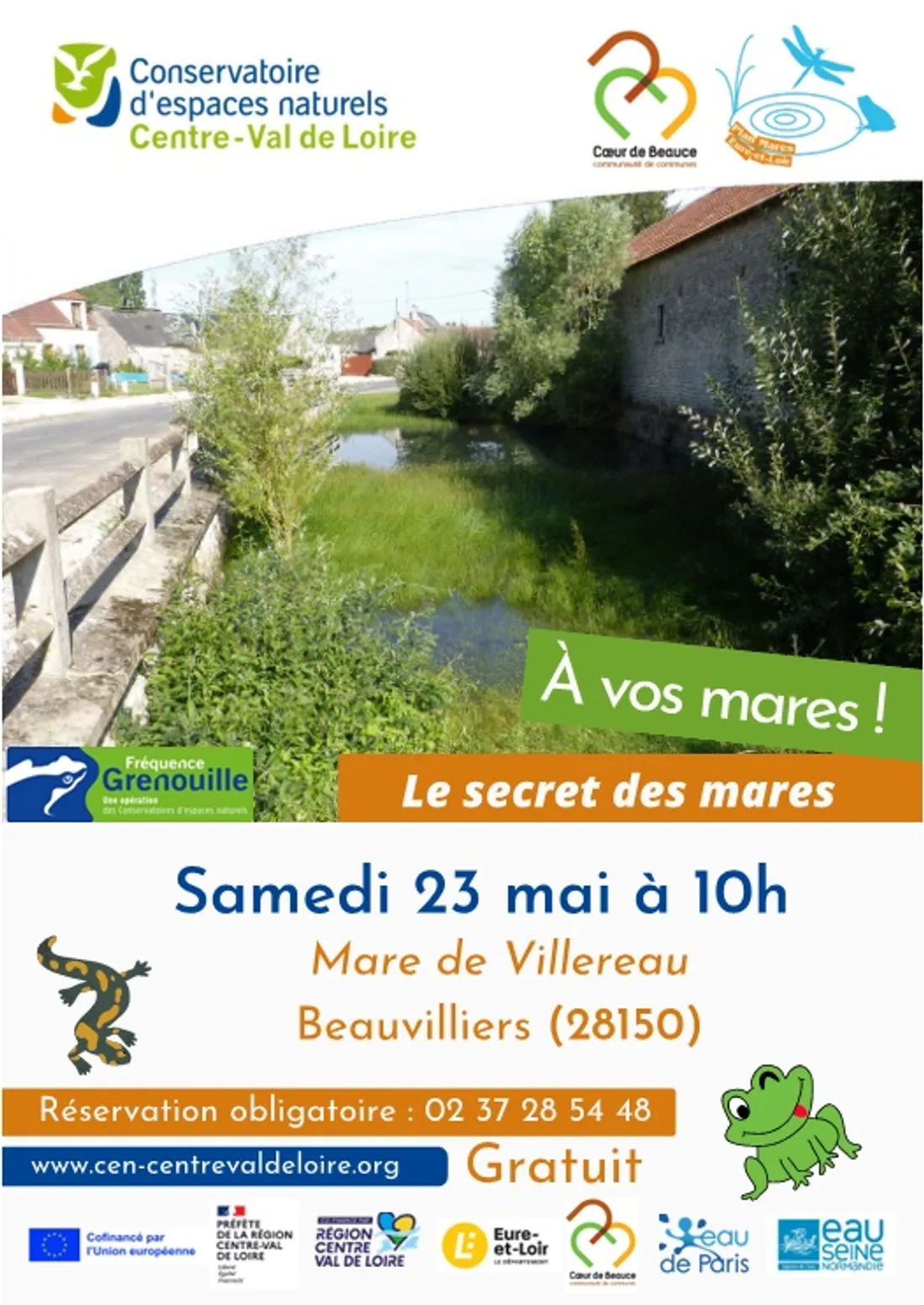 BEAUVILLIERS - Nature : Le secret des mares