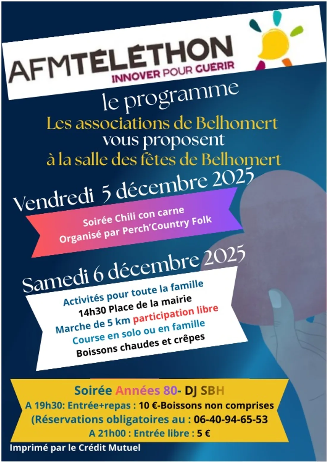 BELHOMERT-GUÉHOUVILLE - Téléthon