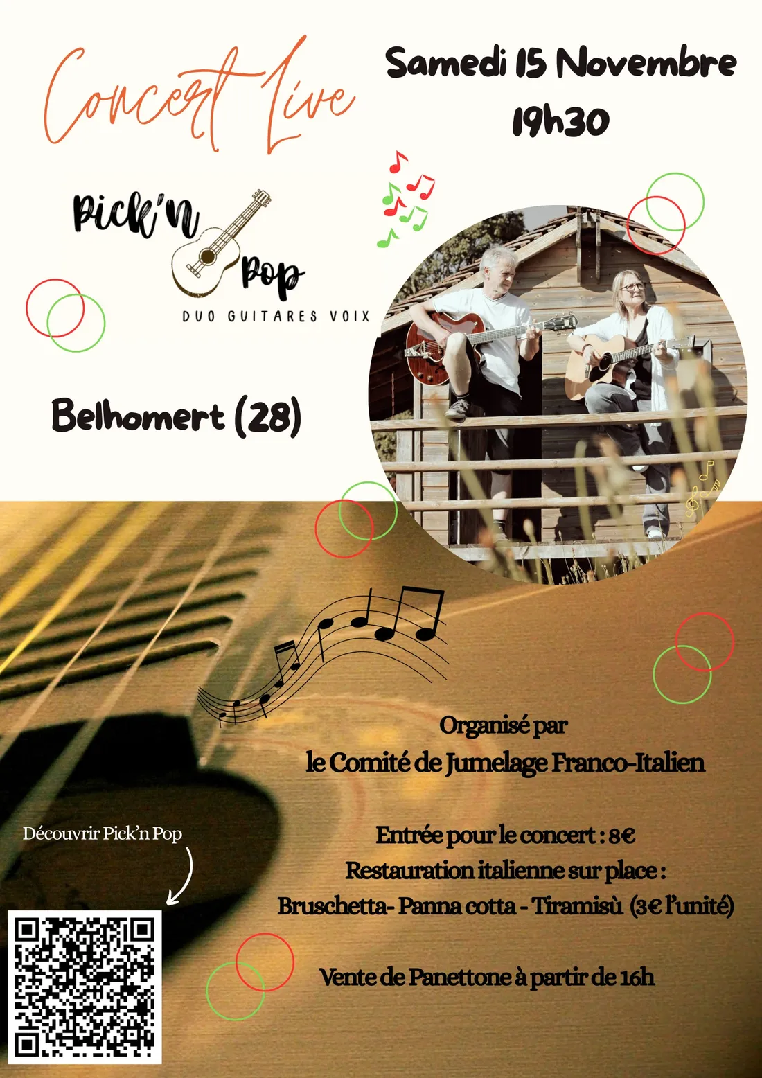 BELHOMERT-GUÉHOUVILLE - Concert live du comité de jumelage