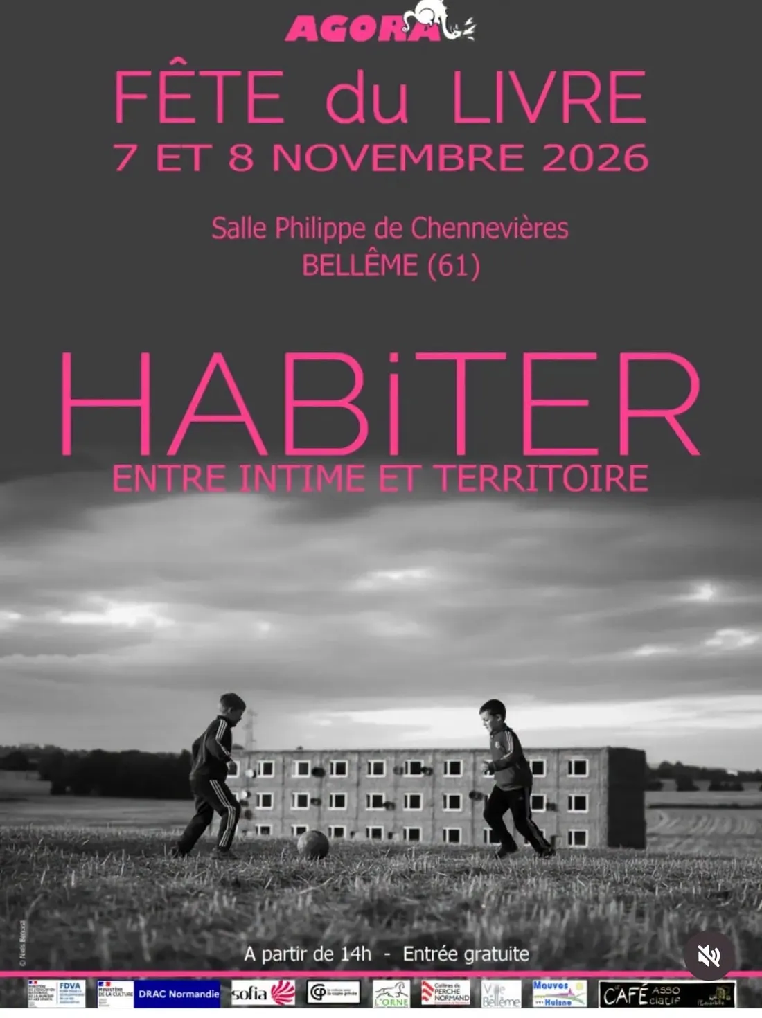 BELLÊME (61) - Salon du livre AGORA: "Habiter"