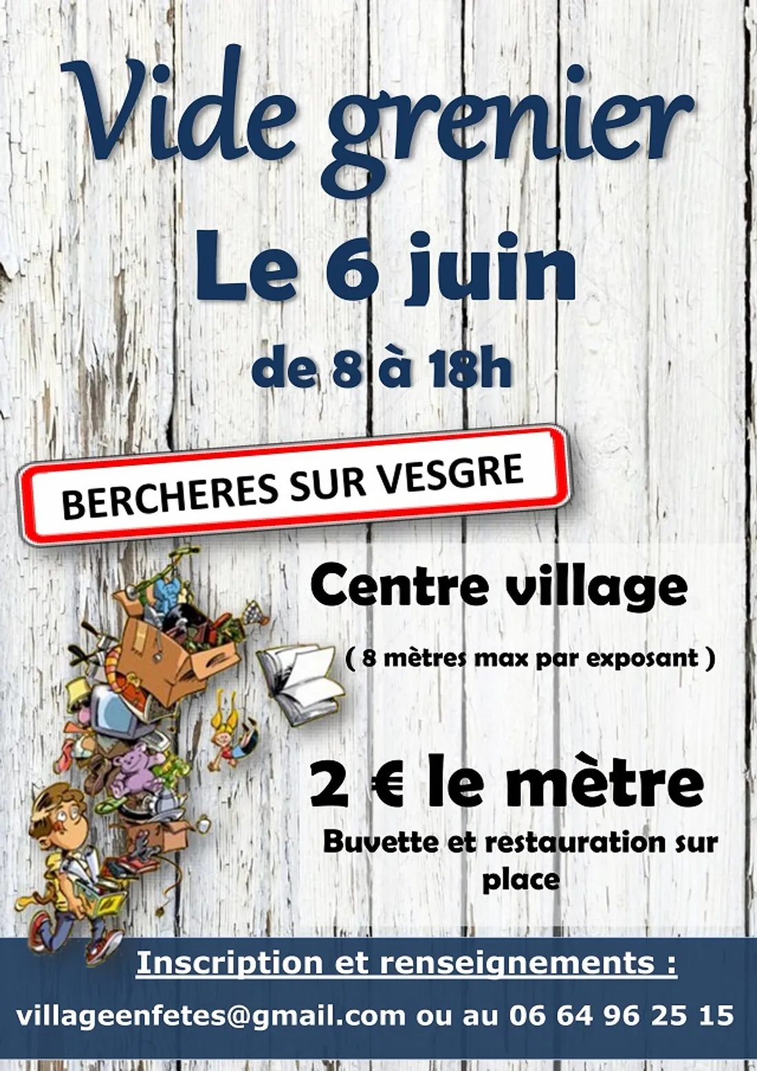 BERCHÈRES-SUR-VESGRE - Vide-greniers