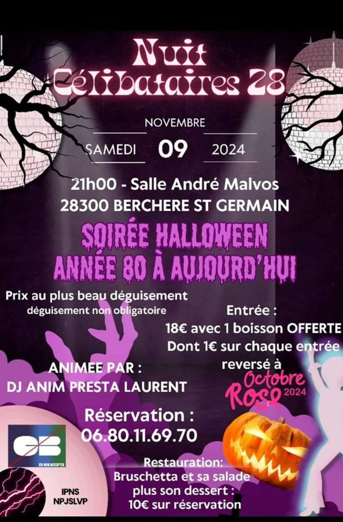 BERCHÈRES-SAINT-GERMAIN – Nuit des célibataires