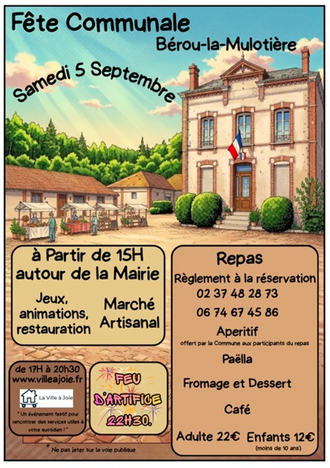 BÉROU-LA-MULOTIÈRE - Fête communale