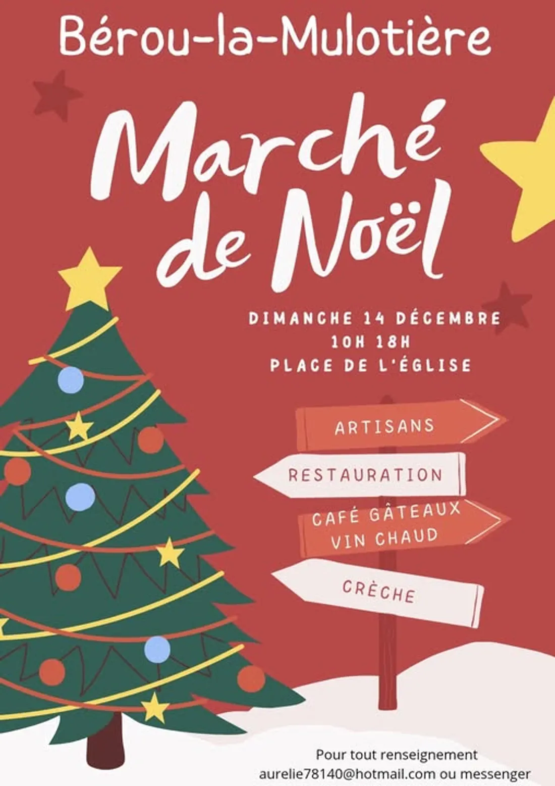 BÉROU-LA-MULOTIÈRE - Marché de Noël