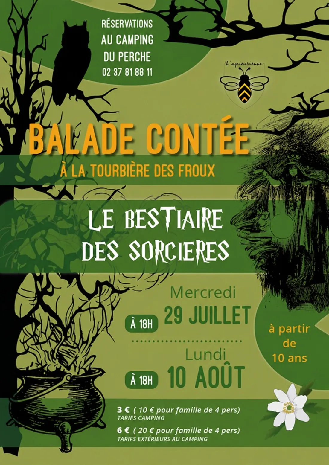 MANOU - Balade contée à la Tourbière des Froux - Fontaine-Simon