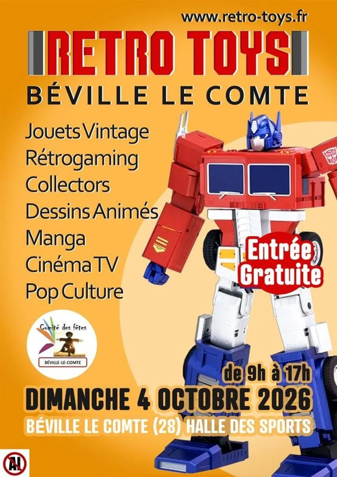 BÉVILLE-LE-COMTE - Retro Toys