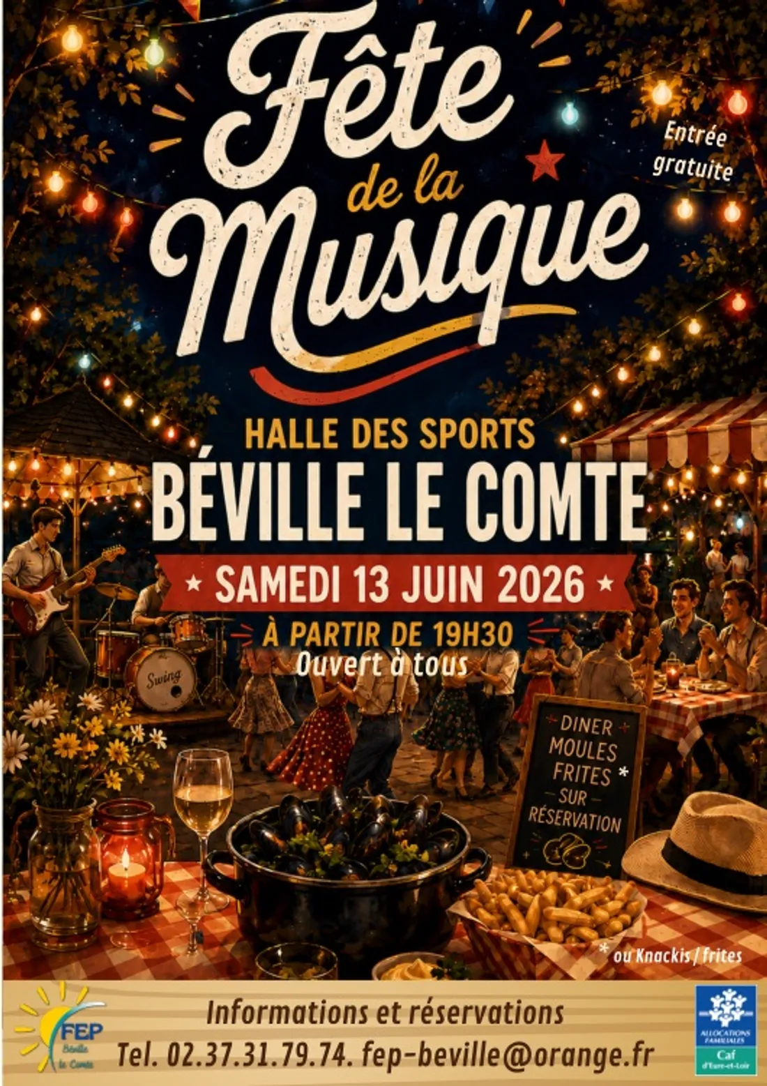 BÉVILLE-LE-COMTE - Fête de la musique