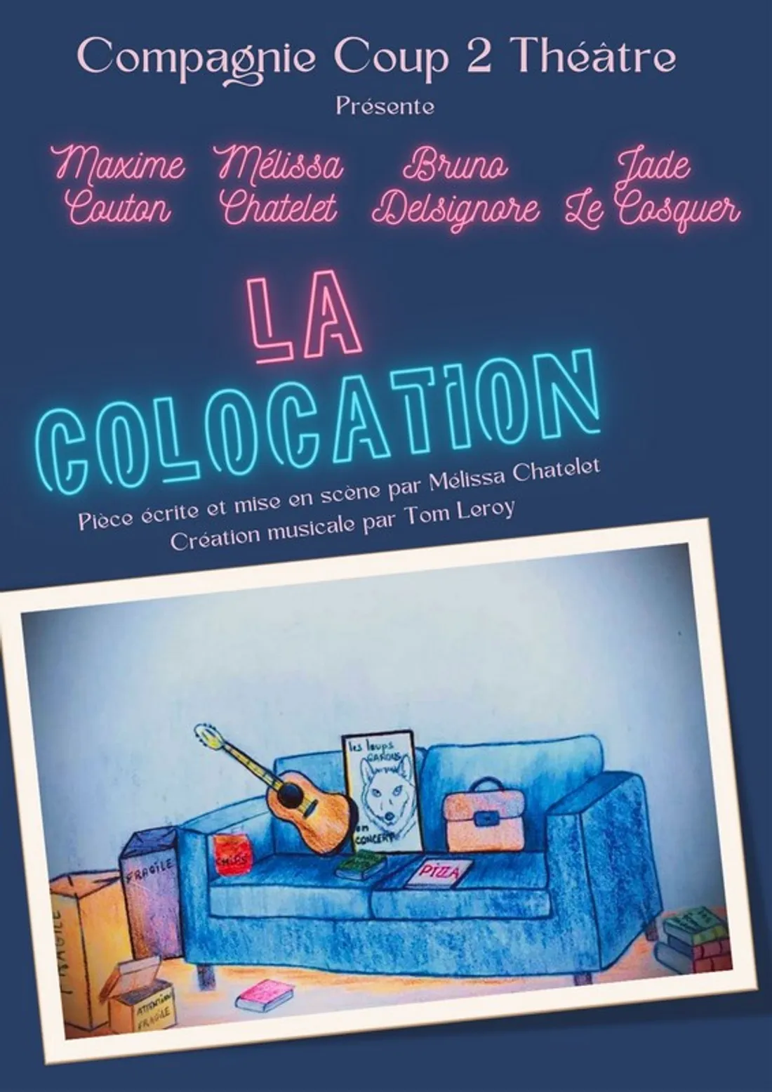 BLOIS (41) - Spectacle : La colocation
