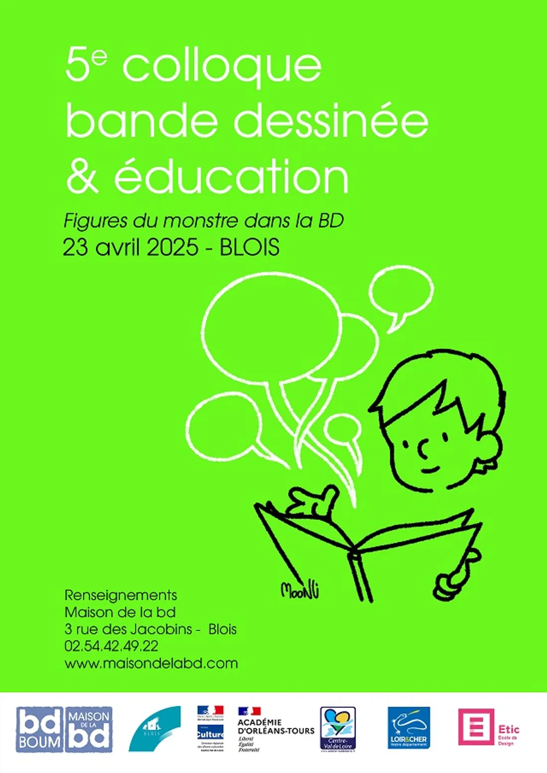 BLOIS (41) - 5e colloque bande dessinée et éducation