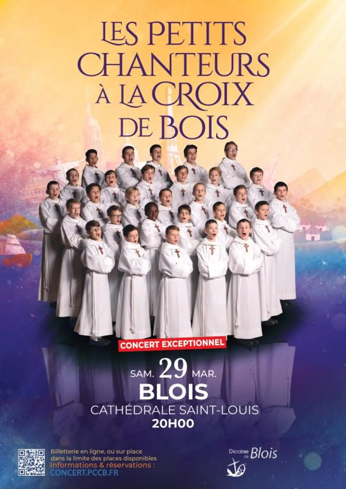 BLOIS (41) - Concert des Petits chanteurs à la croix de bois