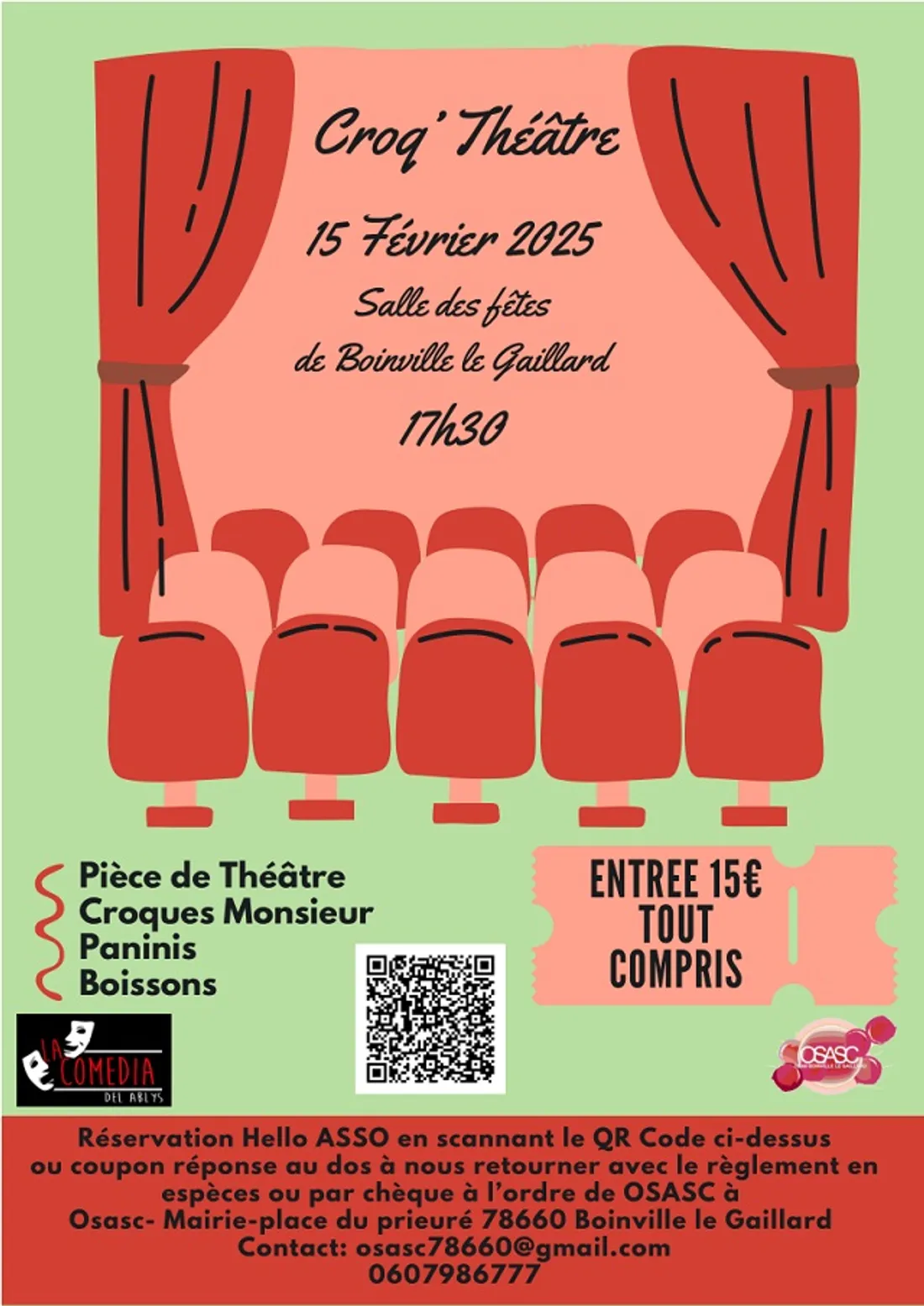 BOINVILLE-LE-GAILLARD (78) - Croq'Théâtre