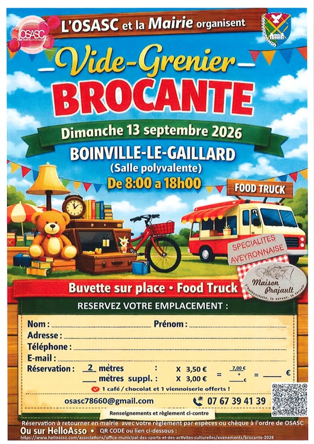 BOINVILLE-LE-GAILLARD (78) - Brocante 