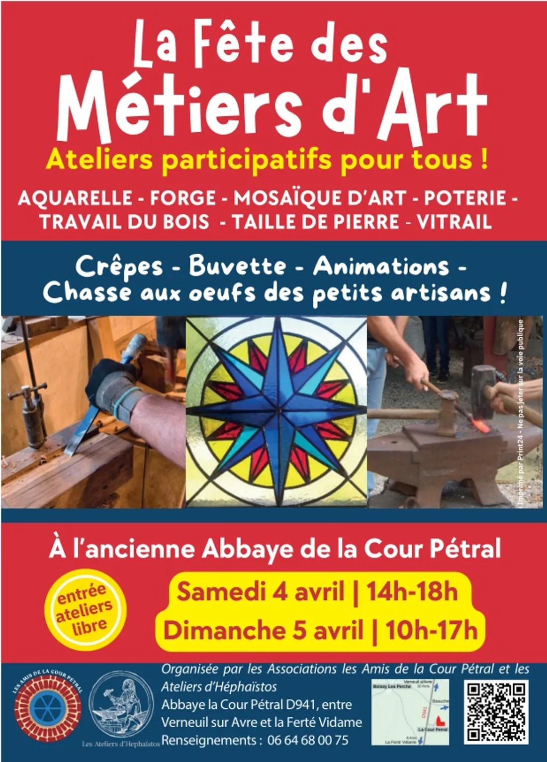 BOISSY-LES-PERCHE - Fête des Métiers d’Art à l'ancienne abbaye de la Cour Pétral