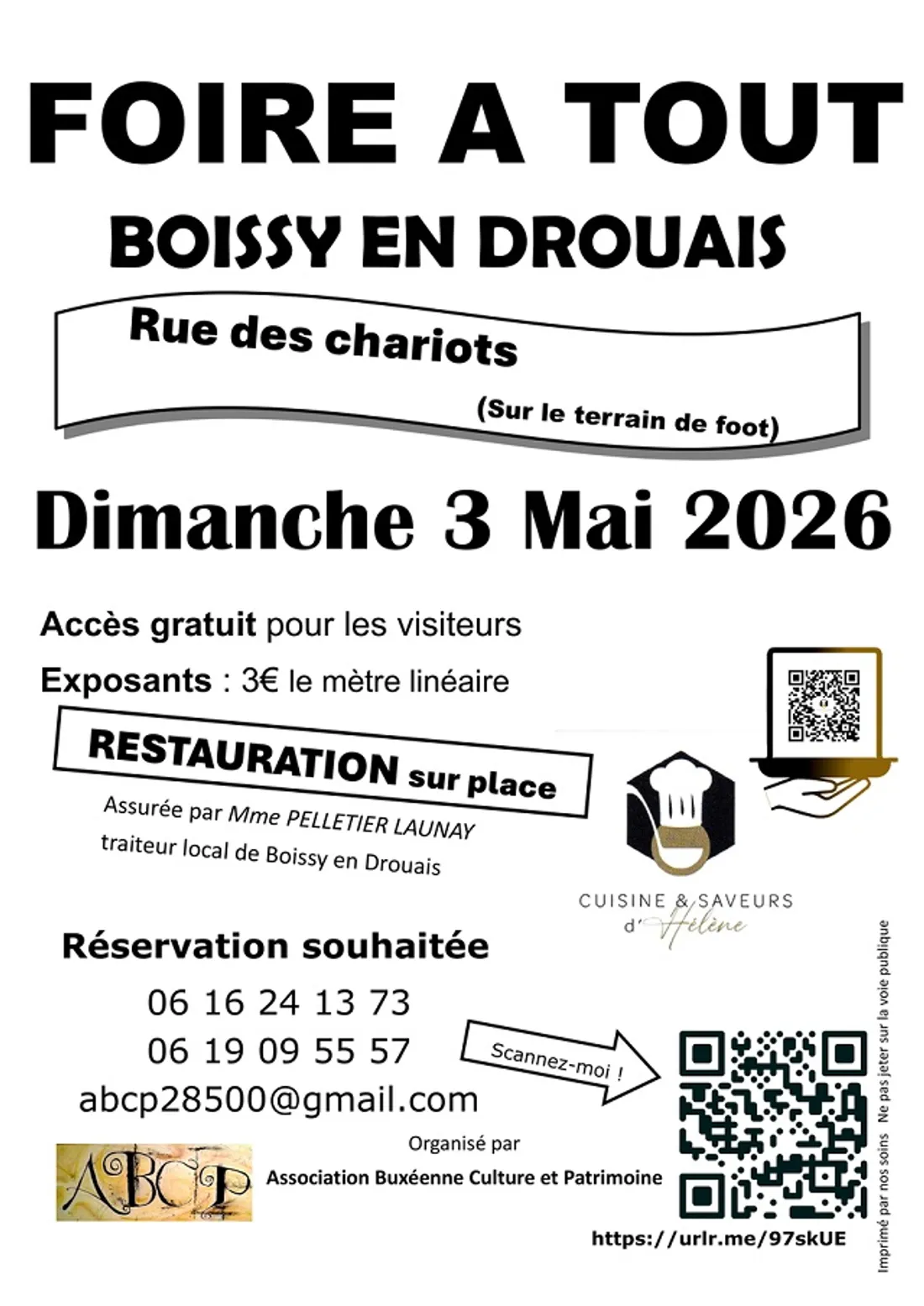 BOISSY-EN-DROUAIS - Foire à tout