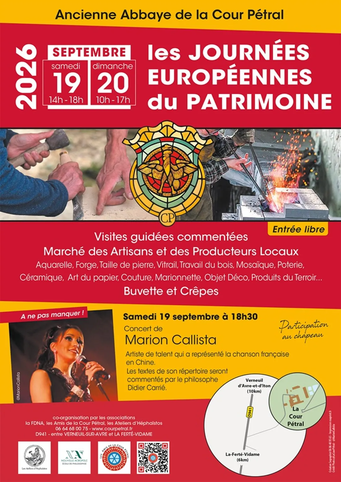 BOISSY-LÈS-PERCHE - Journées du patrimoine à la Cour Pétral