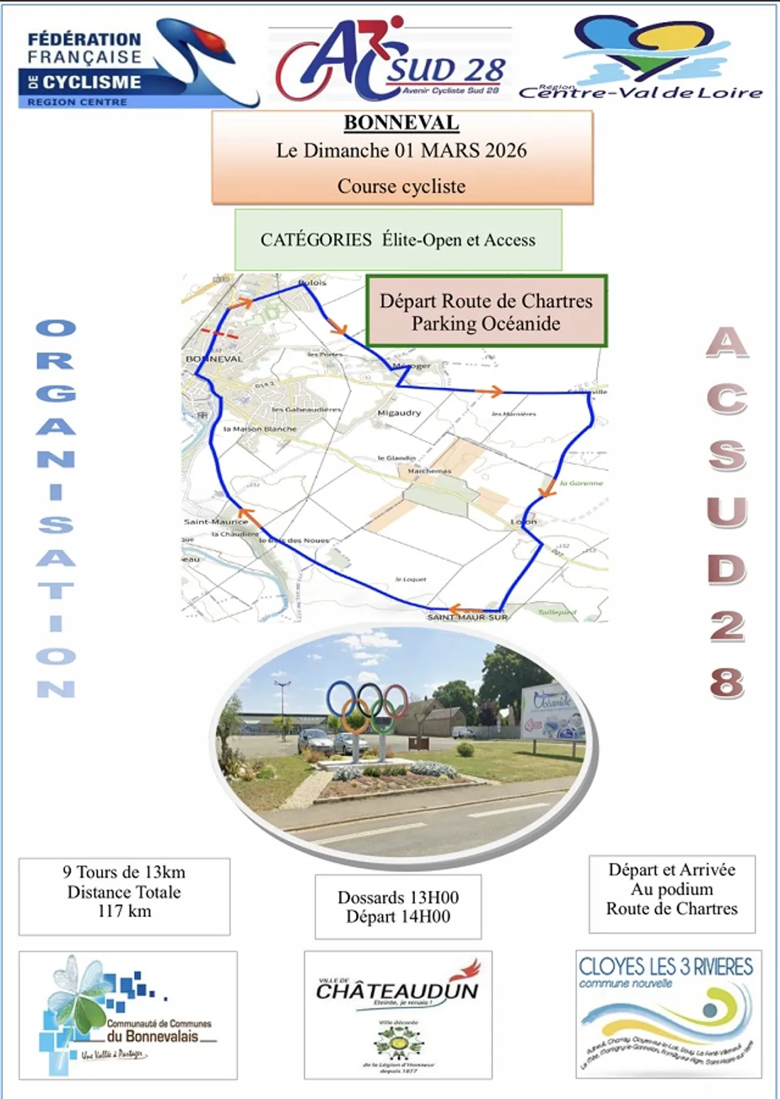 BONNEVAL - Course cycliste : Prix Laurent Bezault