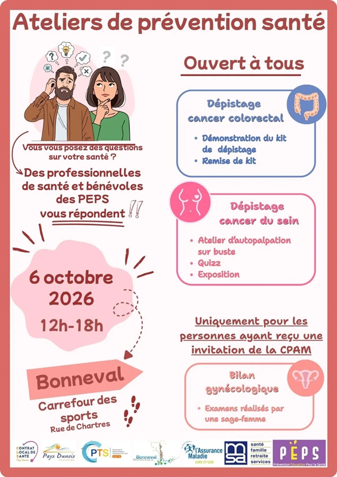BONNEVAL - Ateliers de prévention santé