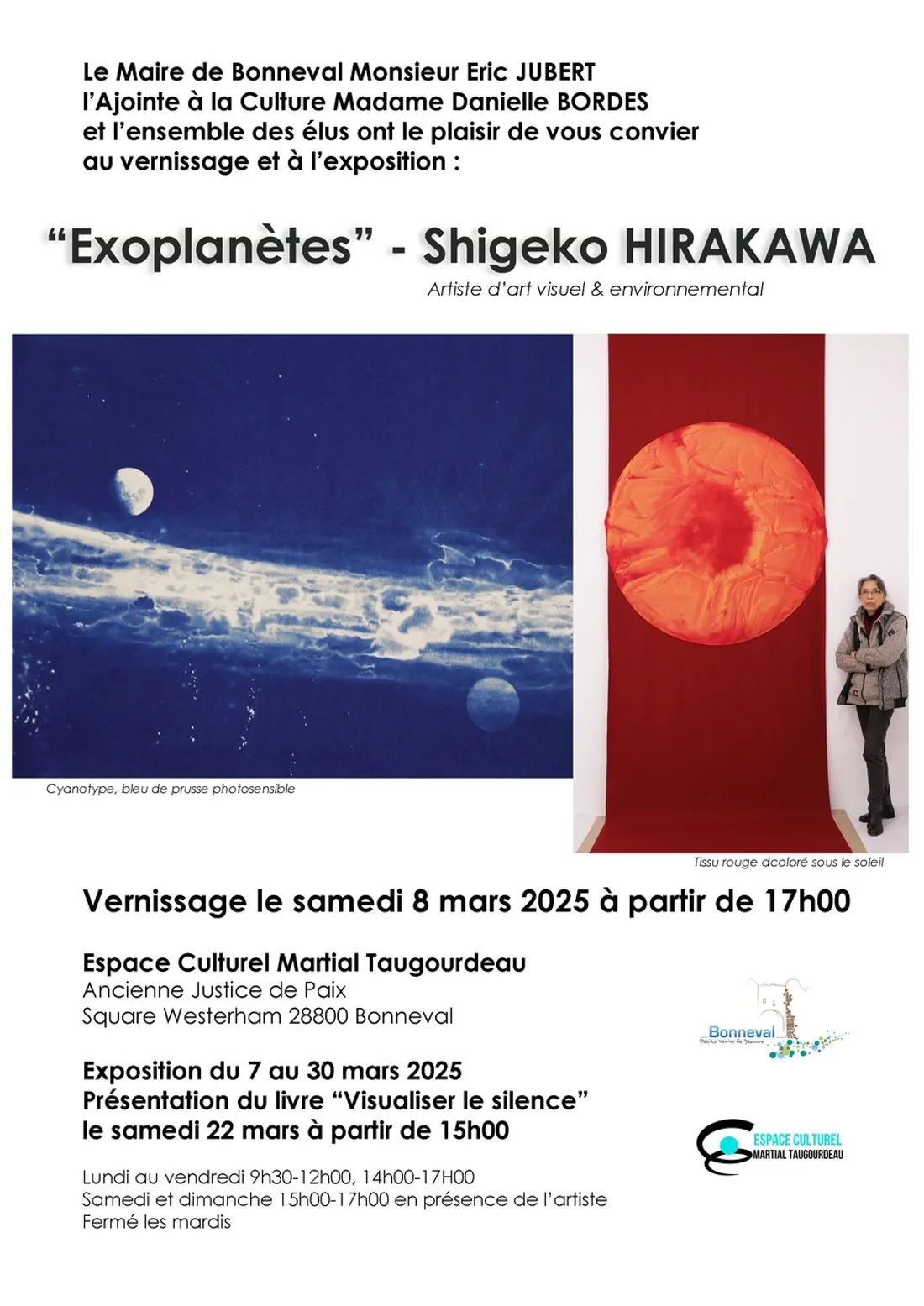 BONNEVAL - Exposition : "Exoplanètes" de Shigeko Hirakawa