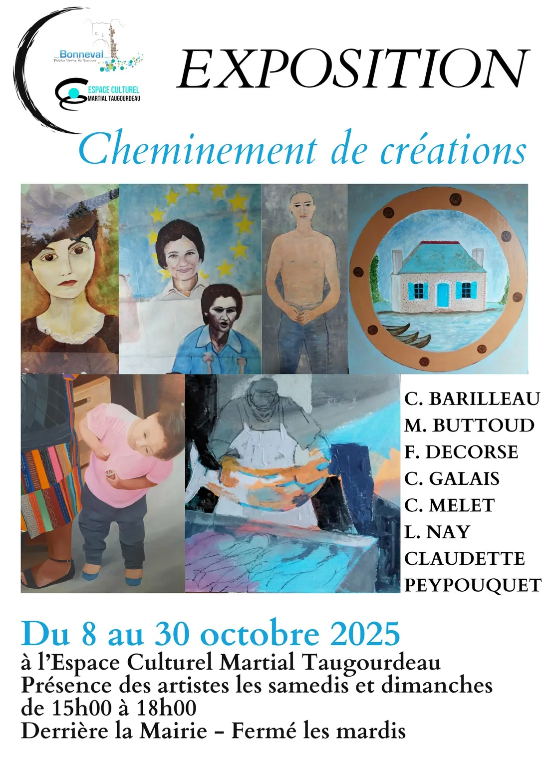 BONNEVAL - Exposition : Cheminement de création