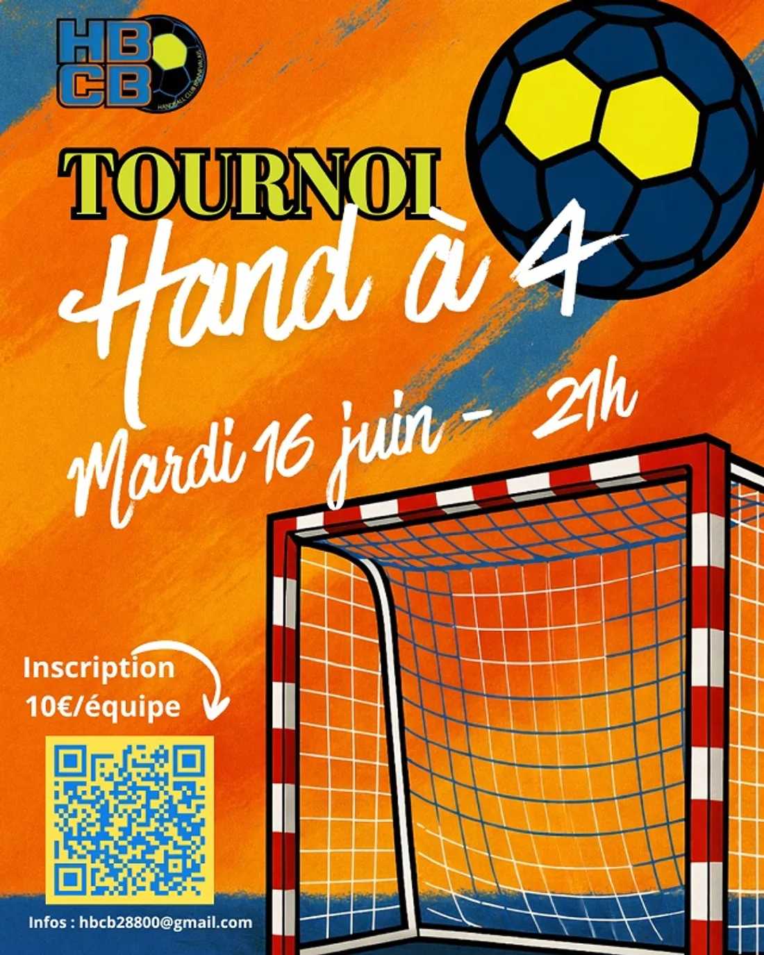 BONNEVAL - Tournoi Hand à 4
