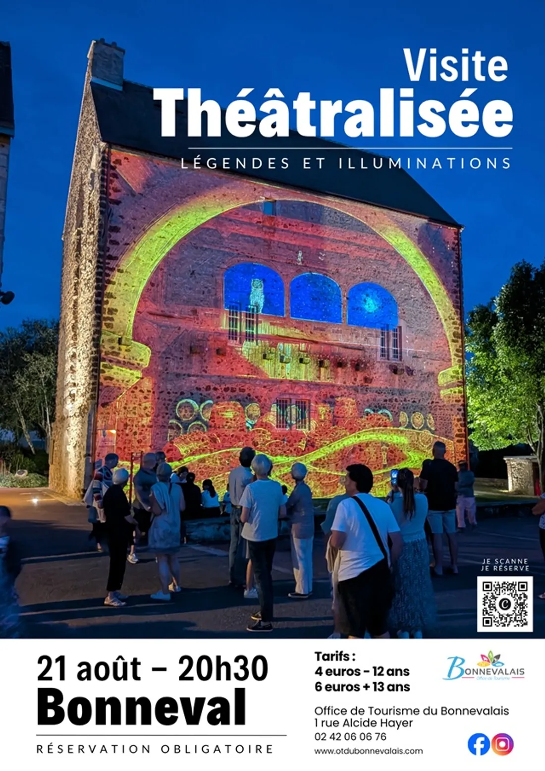 BONNEVAL - Visite Théâtralisée : Légendes et illuminations