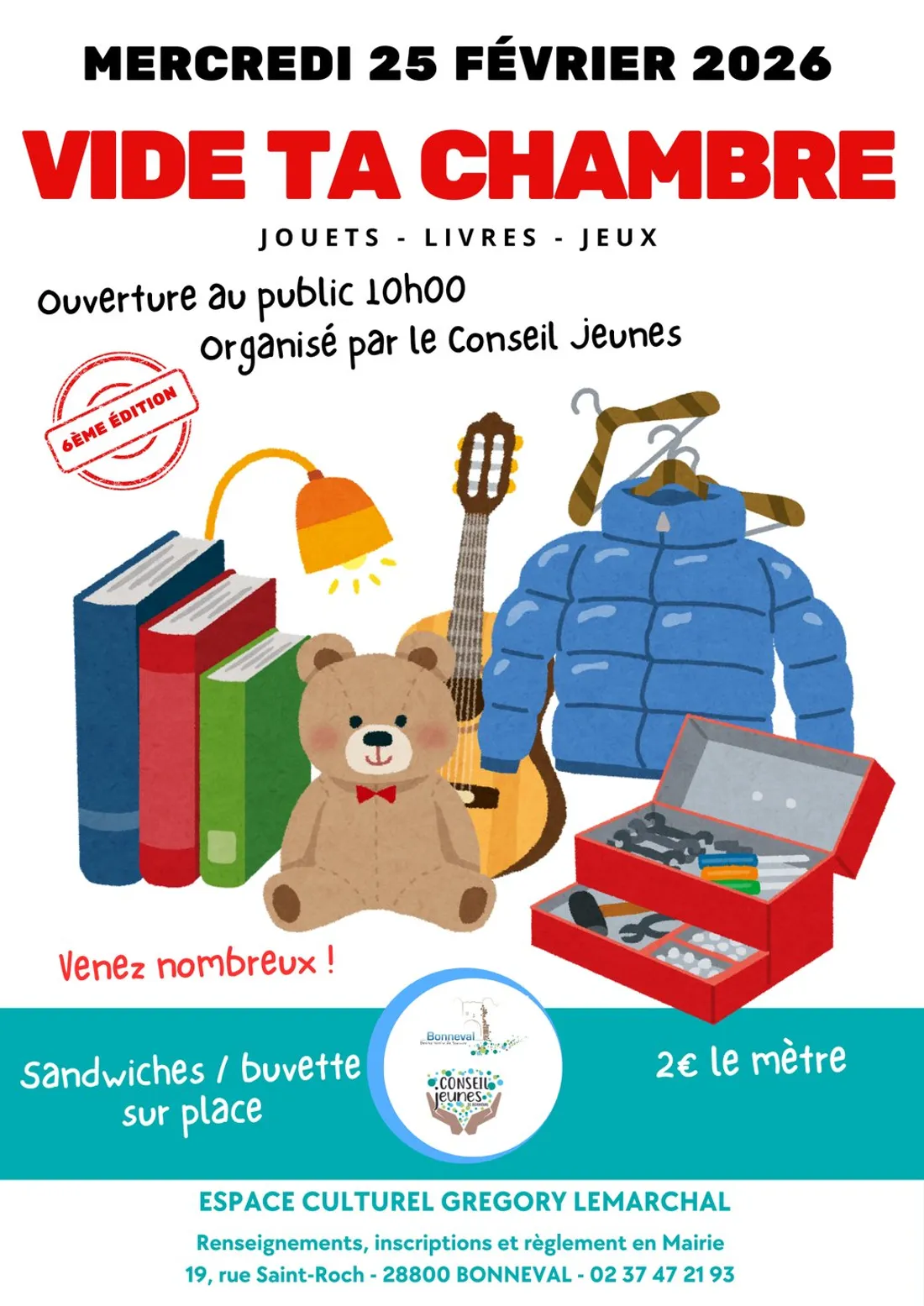 BONNEVAL - Vide ta chambre