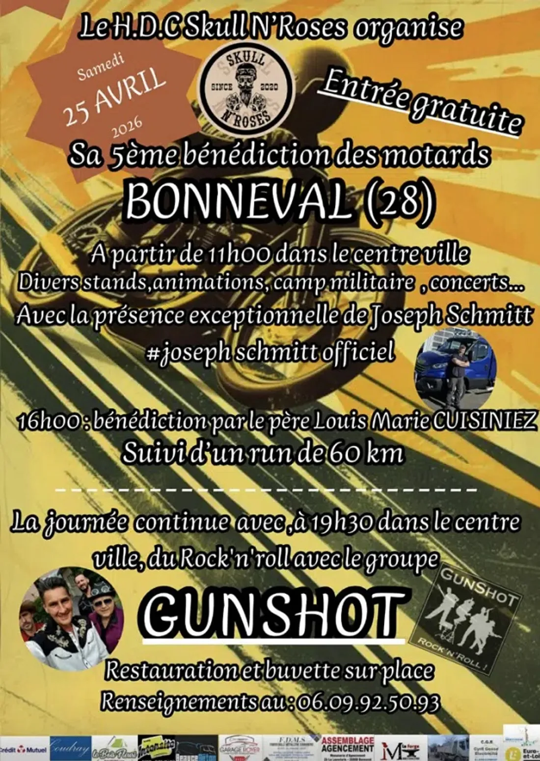 BONNEVAL - 5ème Bénédiction des motards