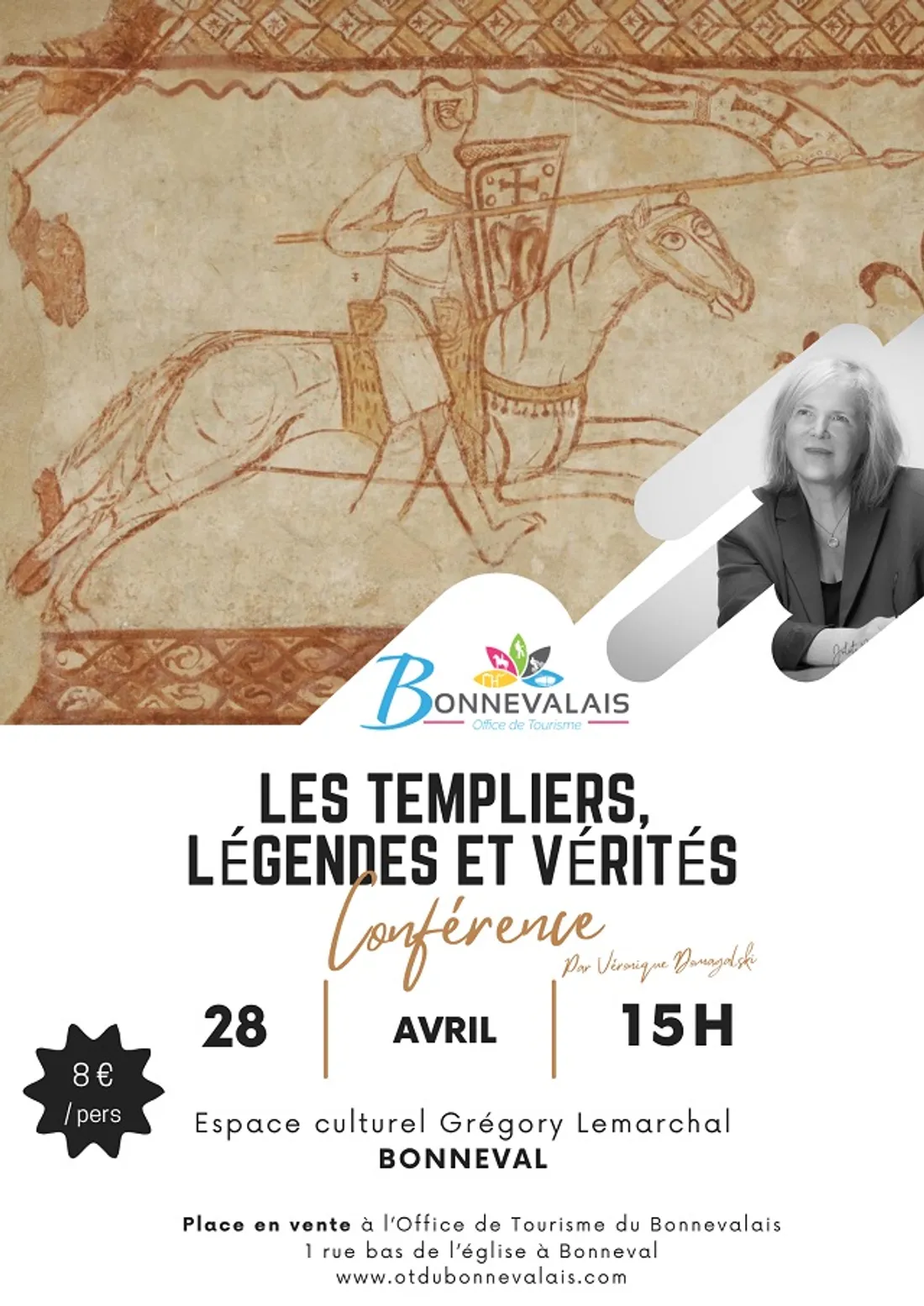 BONNEVAL - Conférence : Les Templiers, légendes et vérités