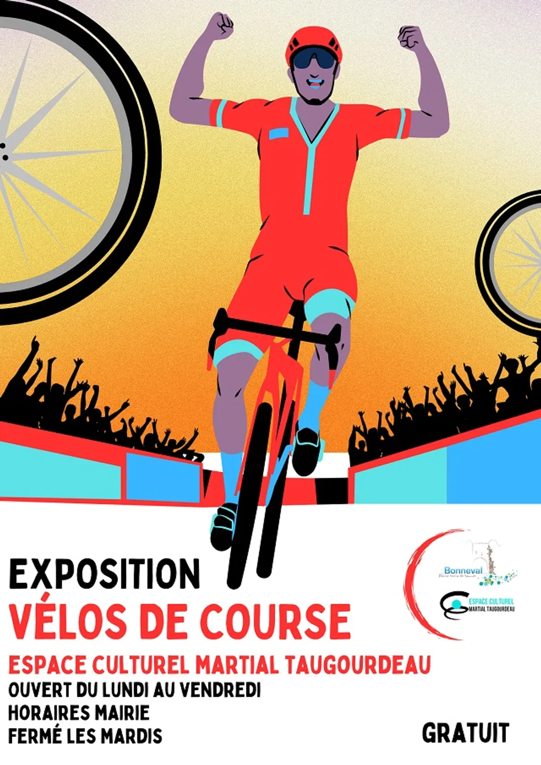 BONNEVAL - Exposition : Vélos de course