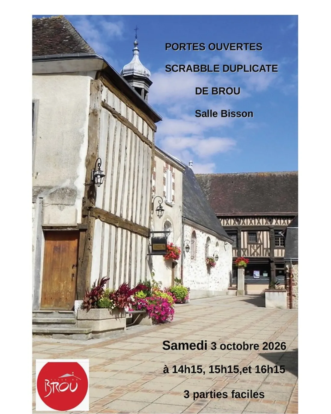BROU - Portes ouvertes scrabble duplicate