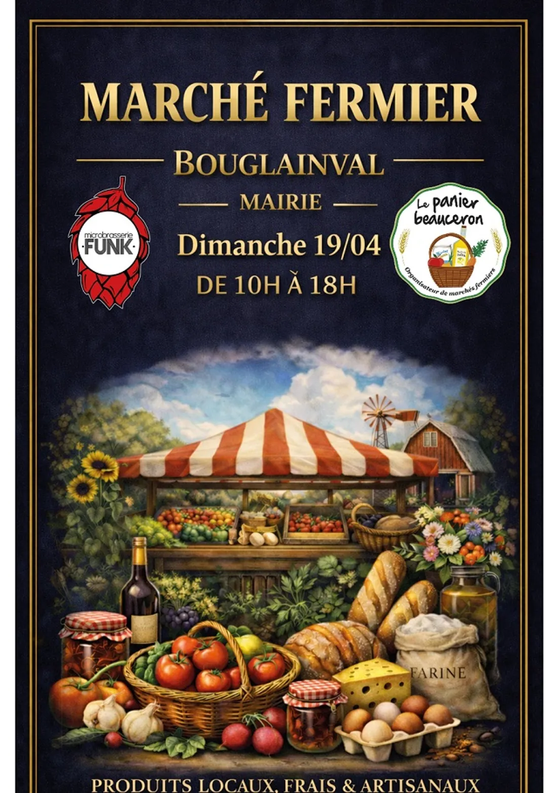 BOUGLAINVAL - Marché fermier