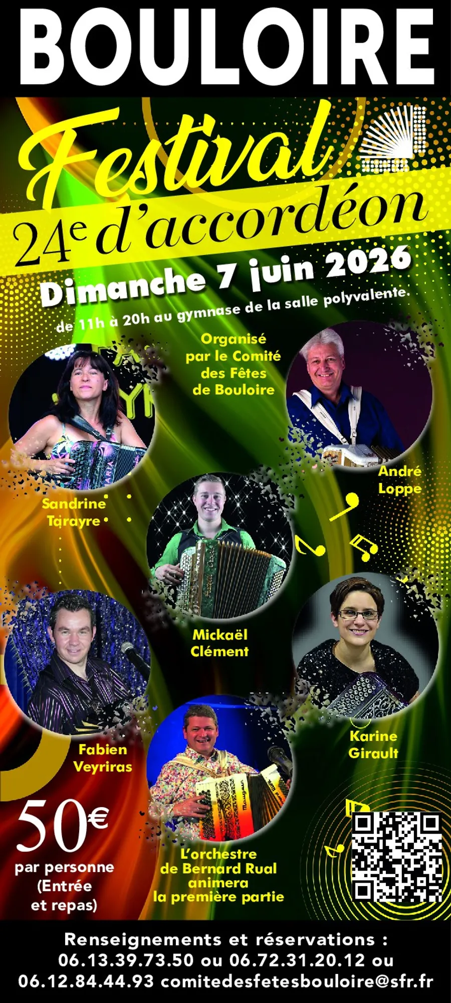 BOULOIRE (72) - 24e festival d'accordéon