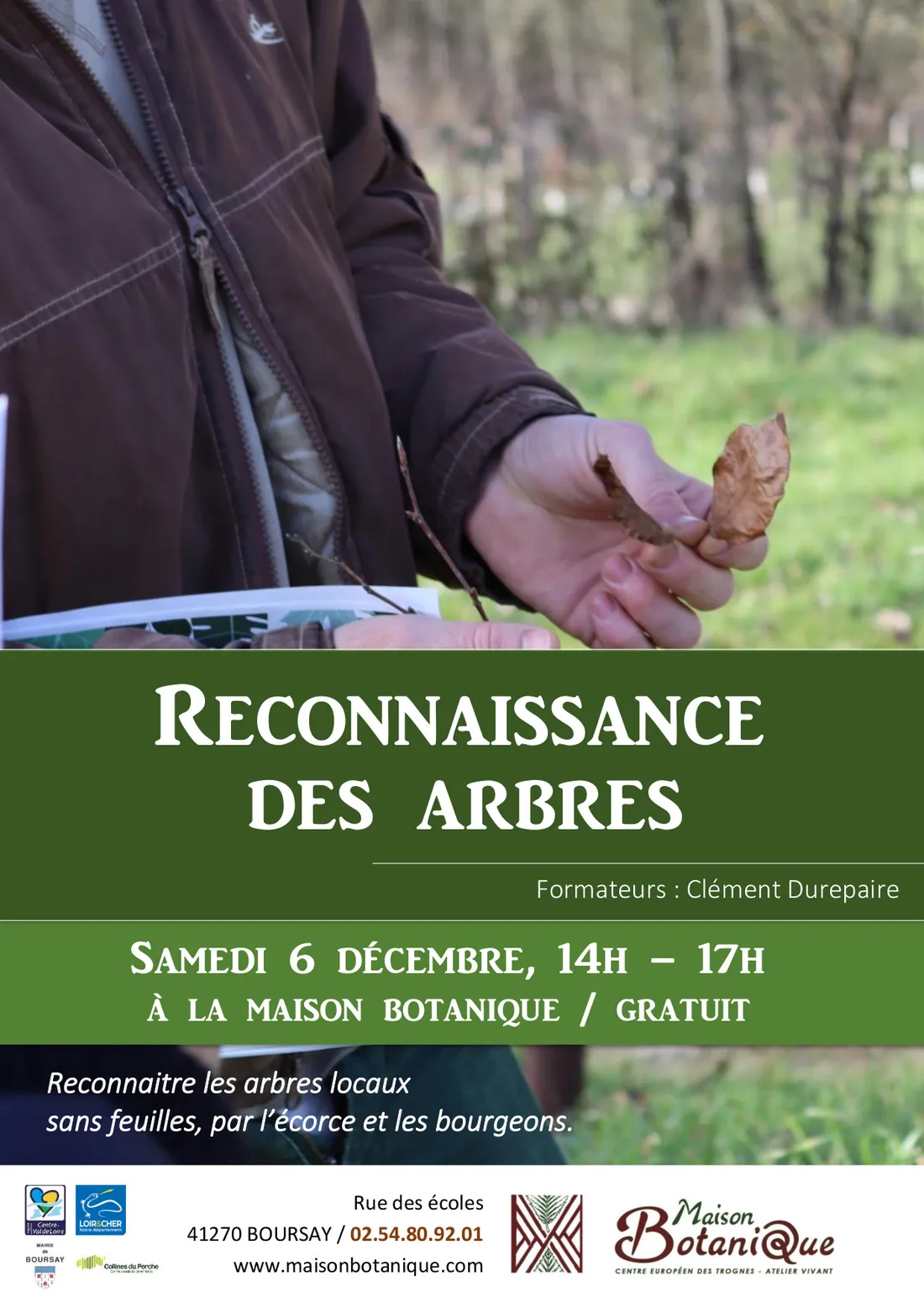 BOURSAY (41) - Reconnaissance des arbres
