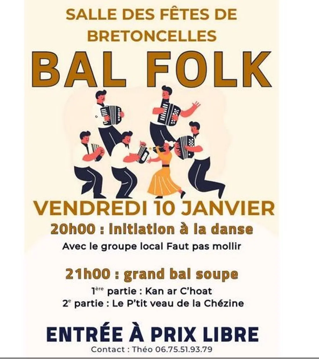 BRETONCELLES (61) - Bal folk