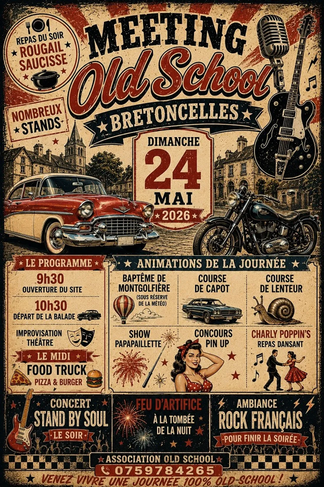 BRETONCELLES (61) - Meeting Old School