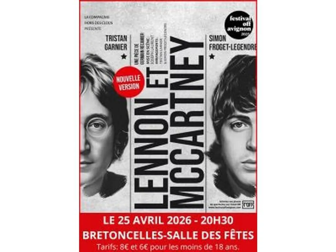 BRETONCELLES (61) - Spectacle : Lennon et McCartney