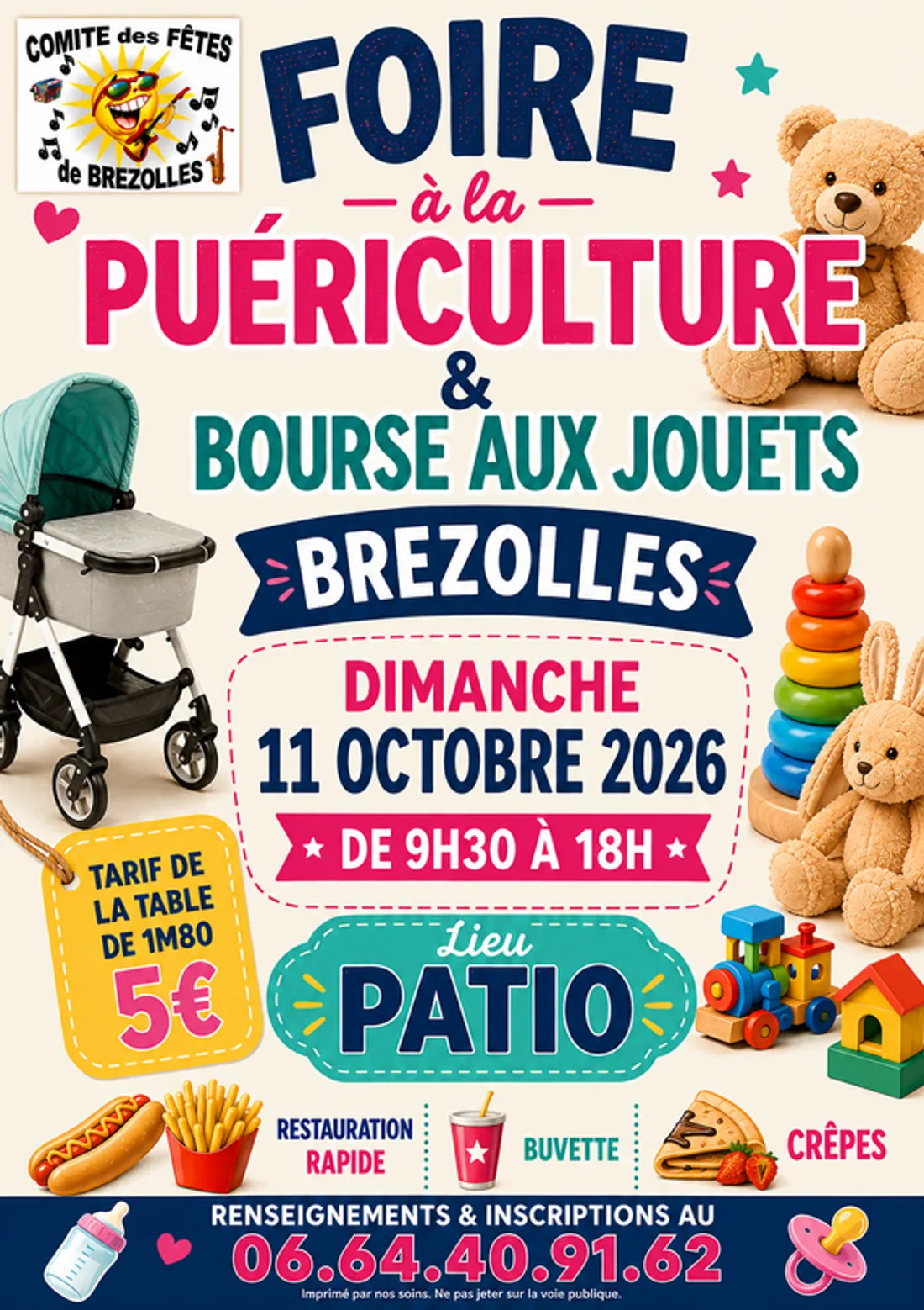 BREZOLLES - Foire aux jouets et à la puériculture