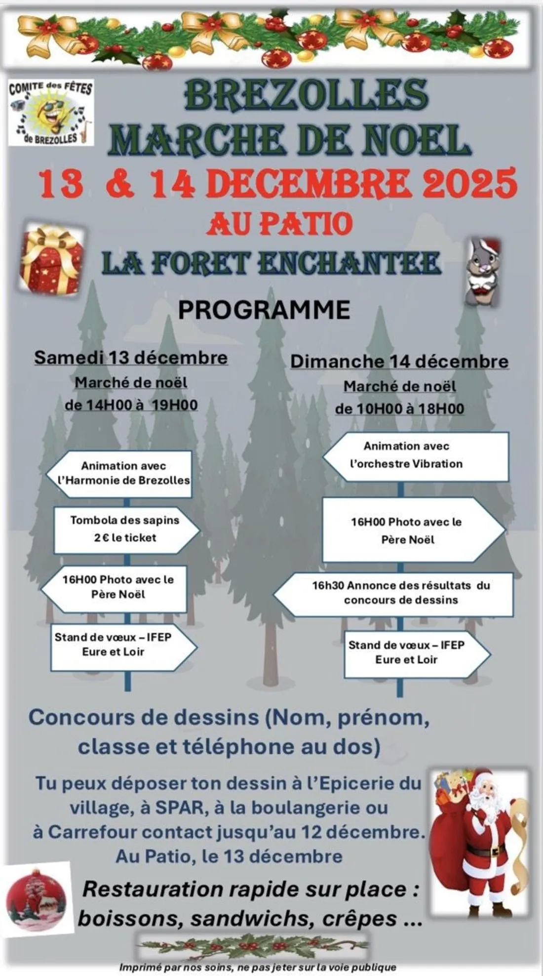 BREZOLLES - Marché de Noël