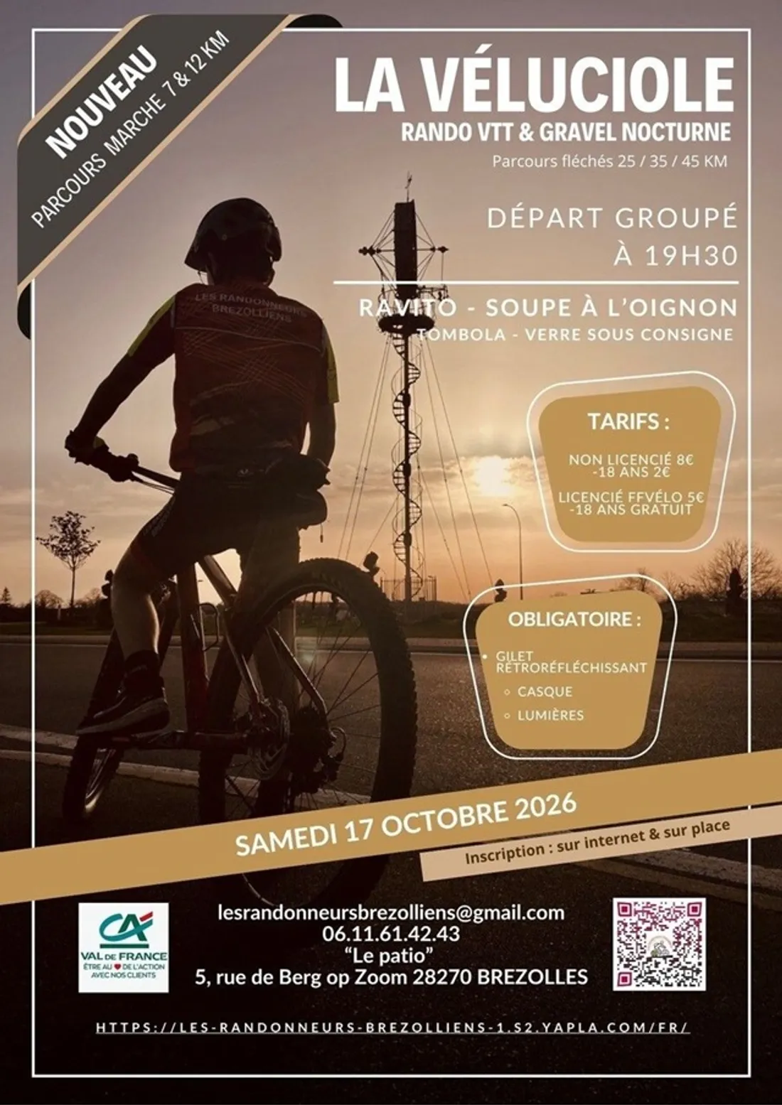 BREZOLLES - Rando VTT : La Véluciole