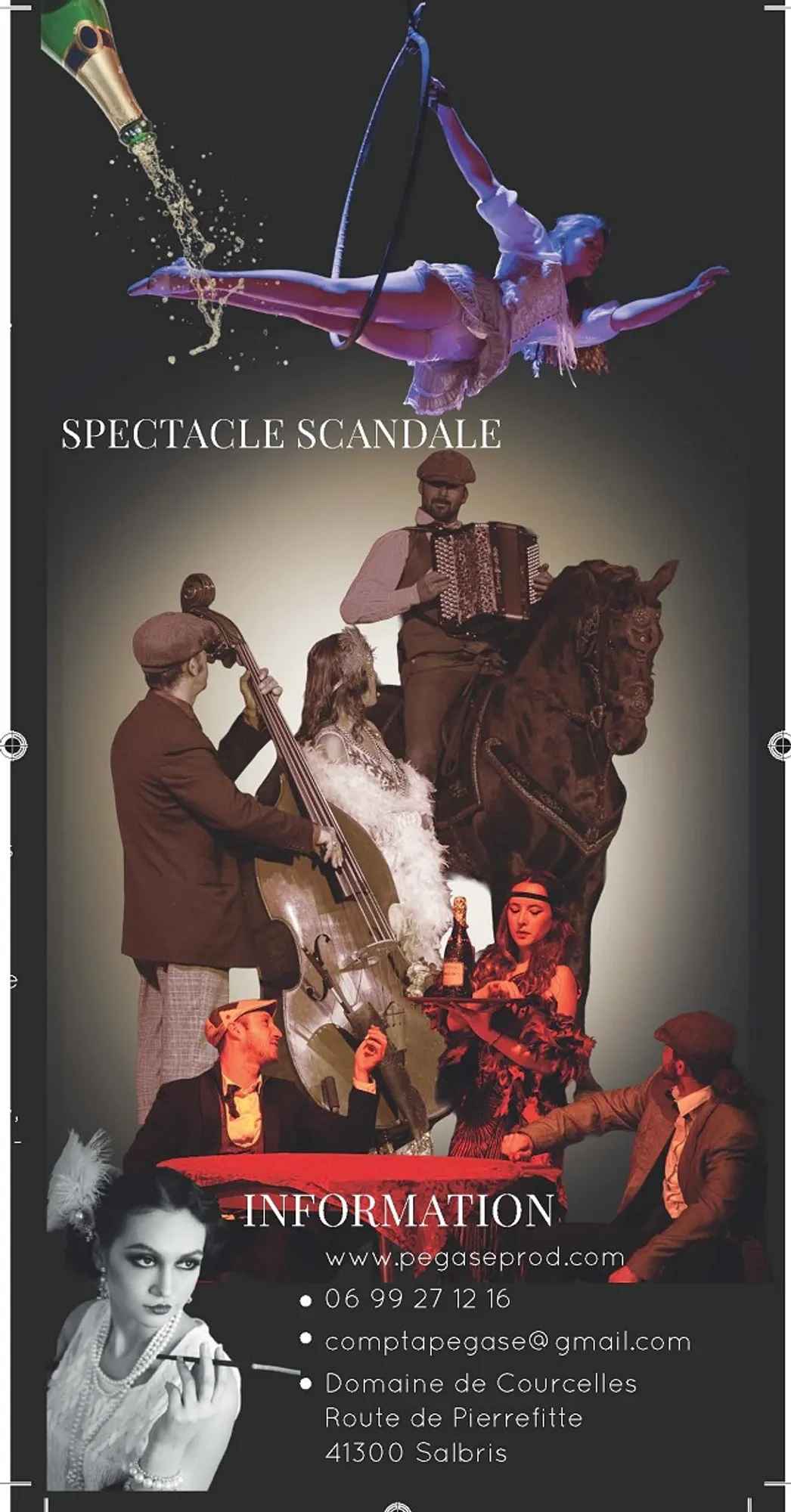 SALBRIS (41) - Spectacle : Scandale