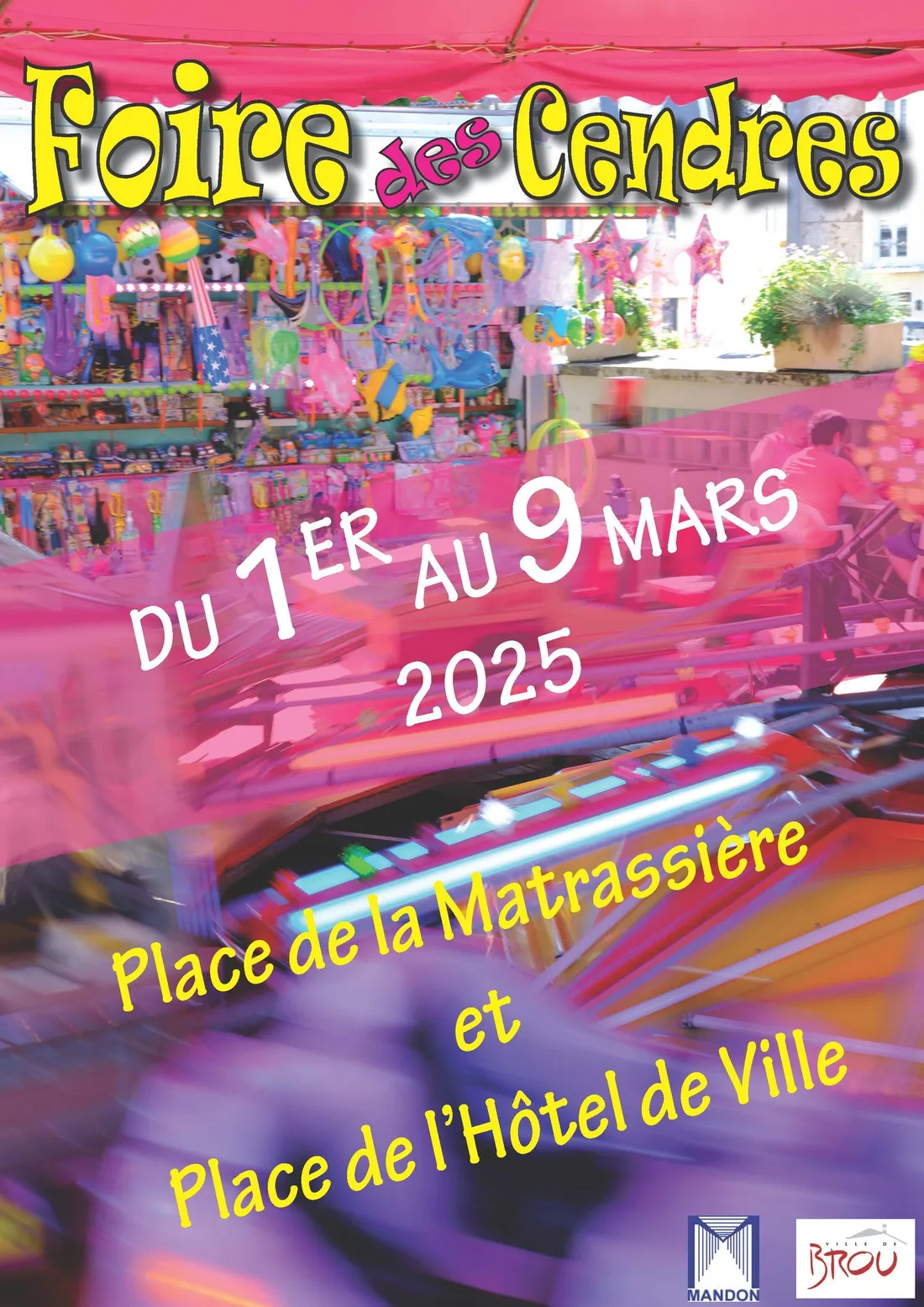 BROU - Fête foraine de la foire des Cendres