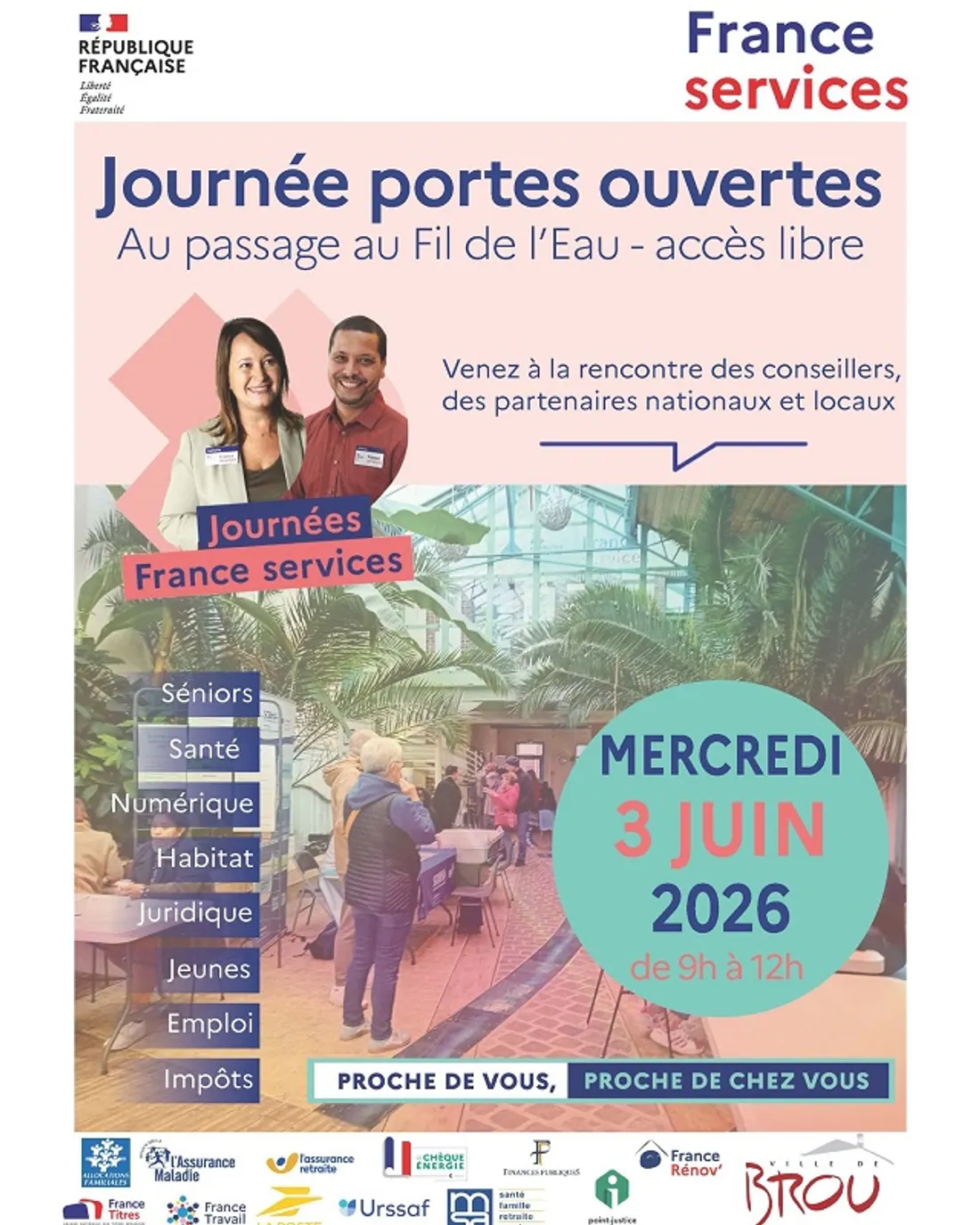 BROU - Portes ouvertes de la Maison France Services