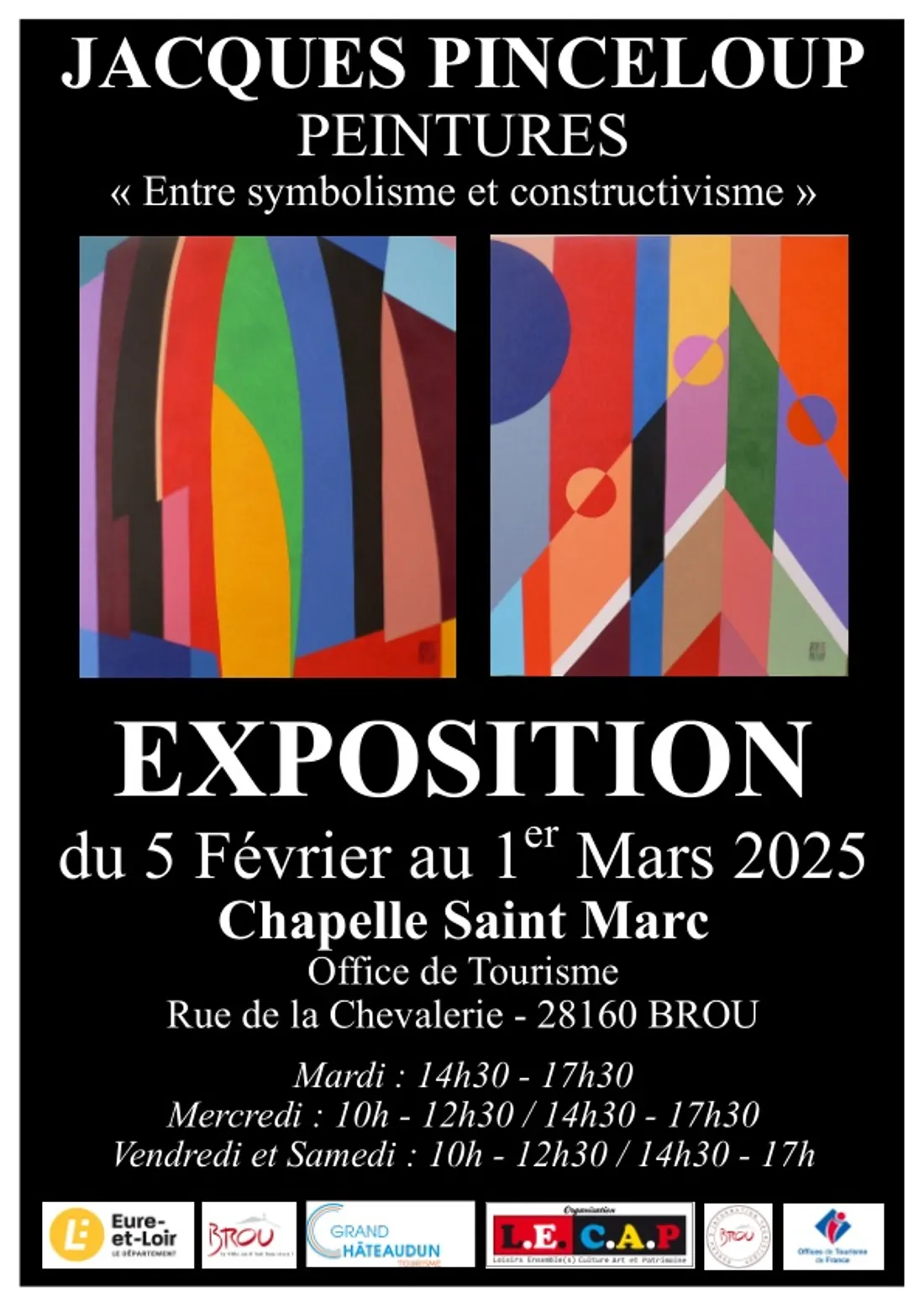 BROU - Exposition de peinture de Jacques Pinceloup